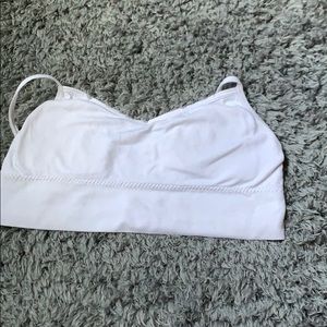 Padded White Bra